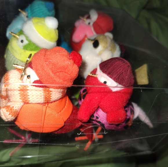 Wondershop fabric Christmas birds - Picture 4 of 10